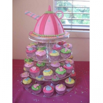 4 Tier runden Kuchen Stand für Geburtstag Hochzeitsfeier kreative Küche Backen Werkzeuge