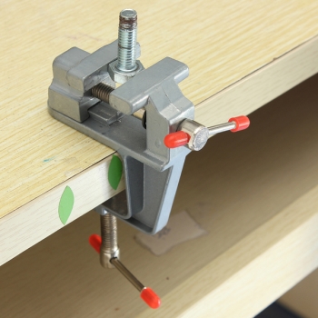 Aluminum Miniature Kleine Clamp Auf Tabelle Schraubstock Werkzeug 