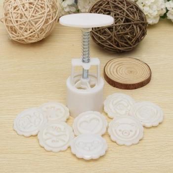 8 Styles Mooncake Form Runde Blume DIY Werkzeug Dekorieren Gebäck Multifunktions Backwerkzeuge