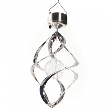 Solar Powered-led Windspiele Wind Spinner Outdooors Garten Innenhof