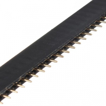 50pcs 40Pin 2.54mm weibliche Kopfstück-Verbindungsstück-Einfaßung für DIY Arduino