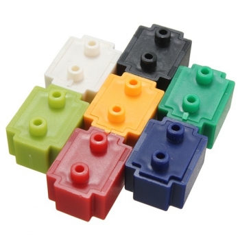 7pcs 7colors ZY-25 Mini Solderless PWB-Circuit Test Breadboard