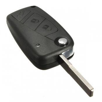 Flip FOB Key Shell Fall Blatt mit 3 Knopf für Fiat Panda Grande