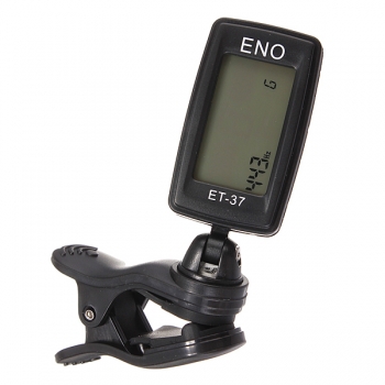 ENO ET-37 LCD-Clip-on Elektronische Gitarre Bass Violine Ukulele Tuner
