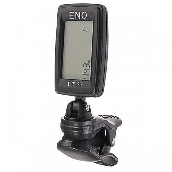 ENO ET-37 LCD-Clip-on Elektronische Gitarre Bass Violine Ukulele Tuner
