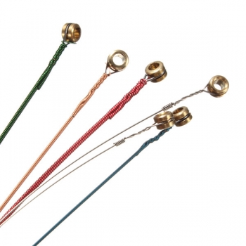 6 Farben Regenbogen Saitensatz für Akustikgitarre Zubehör Stall 