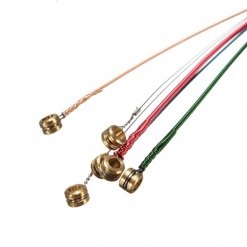 6 Farben Regenbogen Saitensatz für Akustikgitarre Zubehör Stall 