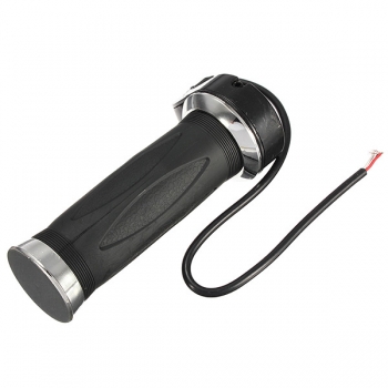 Motorrad schwarzer elektrischer Rollerradkehlengriff