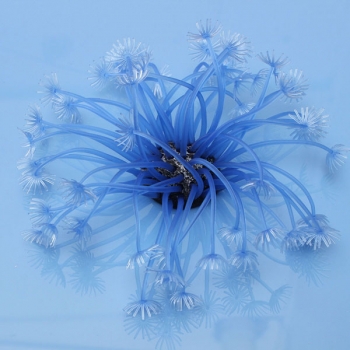 Aquarium künstliche Software Coral Pflanze Dekoration Blau