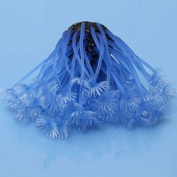 Aquarium künstliche Software Coral Pflanze Dekoration Blau