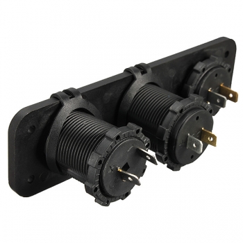 Dual Usb-Adapter-Ladegerät Digital Volt Meterr Zigarettenanzünder-Steckdosen