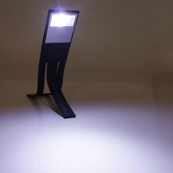 Tragbar LED Lesenlicht für den Buchleser 3/4/5 Ecke weiße Nachtlampe