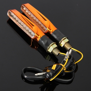 9 LED s Universal Motorrad Blinker Licht Lampe