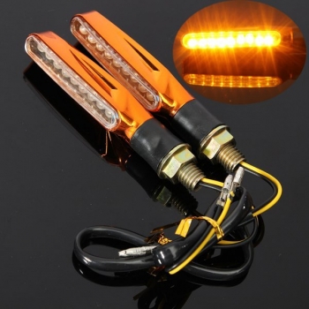 9 LED s Universal Motorrad Blinker Licht Lampe