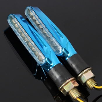 9 LED s Universal Motorrad Blinker Licht Lampe