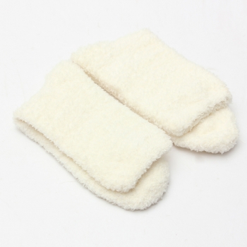 Winter warme Frauen verdicken korallenrote Vlies Fluffy Socken
