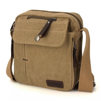 KAUKKO Herren Damen Segeltuch Schultertasche Outdoor Multifunktionelles Sport Paket