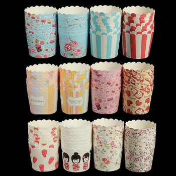 50 Stücke Tasse Kuchen Muffin Süßigkeiten Nuss Snack Dessert Backförmchen Multifunktions Küche Zubehör