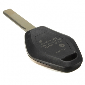 3 Knopf entfernte keyless Zuganguhrkette ungeschnittene Klinge für den bmw 3series 00-06