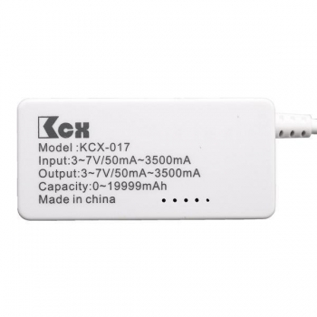 KCX-017 LCD USB 3V-7V Spannung Strom Detector Power Tester