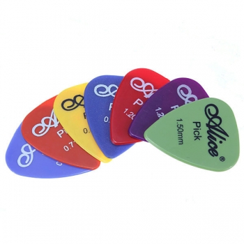 100pcs Electric Guitar Picks Plektren (verschiedene Dicke und Farben)