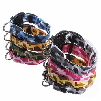 S Haustier Hund LED Kragen Nylon Sicherheit leuchten blinkende Kragen
