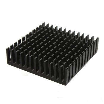 8pcs 40 x 40 x 11mm Aluminium-Kühlkörper Kühlkörper-Kühlung für Chip IC LED Transistor
