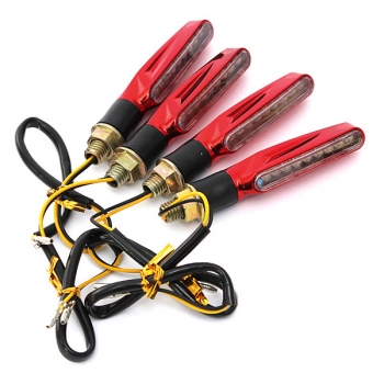 4pcs 9 LED s Universal Motorrad Blinker Licht Lampe