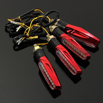 4pcs 9 LED s Universal Motorrad Blinker Licht Lampe
