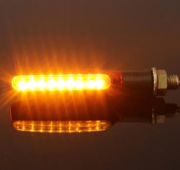 4pcs 9 LED s Universal Motorrad Blinker Licht Lampe