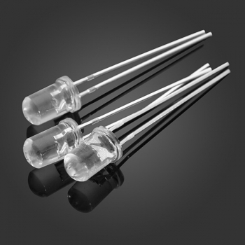 500pcs 5 Farben 5 Mm f5 extreme helle Runde LED Diodenbastelsatz