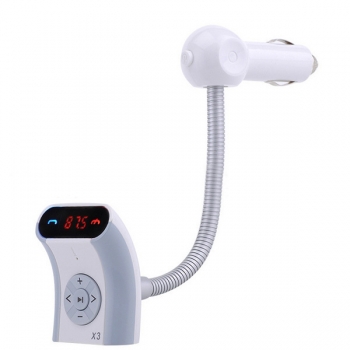 MP3 Player drahtloser FM Übermittler Modulator USB Micro SD LCD Fern