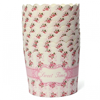 50pcs Greeproof Muffin Tasse Kuchen Tassen Papier Back Liner Küche Zubehör