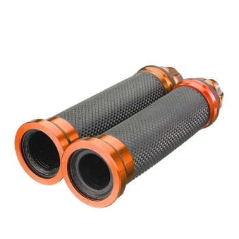 CNC 22mm Aluminium Motorrad Dirt Bike Lenkergriffe Lenkergummi