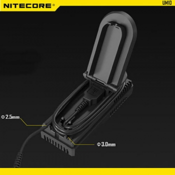 Nitecore UM10 USB Power LCD Intelligente Lithium-Ionen-Akku-Ladegerät