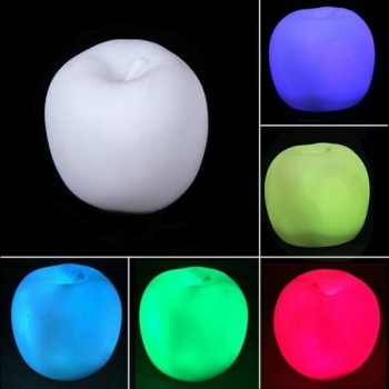 Farbwechsel von Apple LED Nachtlicht Weihnachtsfest Dekoration Lampe