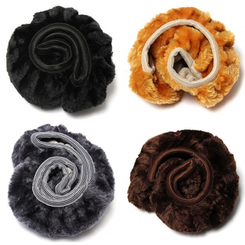 Warmer Plüsch-Winter-Auto-Stahlring-Rad-Abdeckung Soft Selbstzubehör
