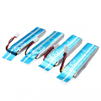 4 x WLtoys V977 V930 3.7V 520MAH Aktualisierung Batterie Mit Ladegerät