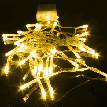 4M 40 LED batteriebetriebene Weihnachtshochzeitsfest Schnur feenhaftes Licht