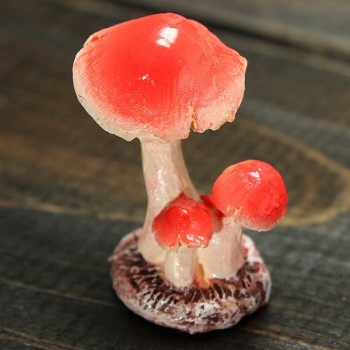 Mini Landschaft Resin Mushroom Home Office Garten Dekoration