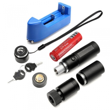 Brennender Laser 303 grüner Laser-Zeiger + heller Stern Kappe 532nm 5mw