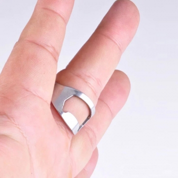 5Pcs Edelstahl Finger Ring Flaschenöffner Ring-Form Bar Bier Öffner Küche Werkzeug
