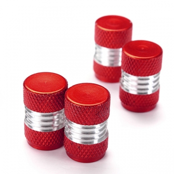 4PCS Aluminium Legierung Auto Rad Reifen Ventilkappen Staubschutz