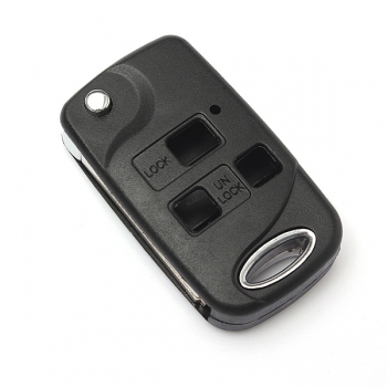 3 Tasten Conversion Flip Key Fob Remote Fall für Lexus IS200 