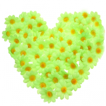 50pcs erstklassige künstliche Seidenblumen führt Haushochzeitsdekors an