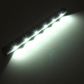 Drahtlose Schwingungssensor 6 Helle LED batteriebetriebene Nacht Kabinett Licht