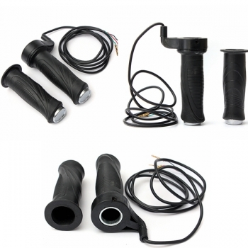 12V 24V 36V 48V schwarz Elektro Scooter Fahrrad Lenkstange Gas Grips