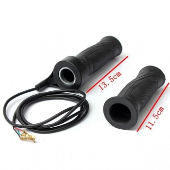 12V 24V 36V 48V schwarz Elektro Scooter Fahrrad Lenkstange Gas Grips