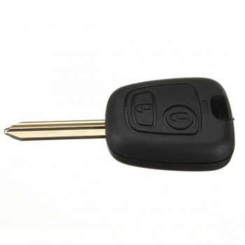 2 Button 433MHz Fernschlüsselanhänger Blatt mit Chip ID46 für Citroen