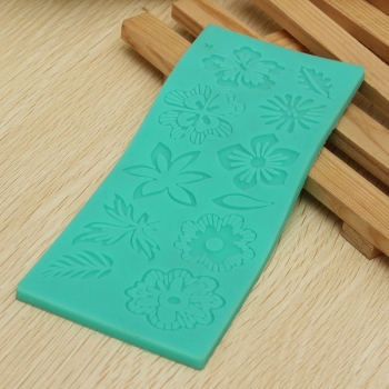 Silikon Blumen Blatt Spitze Kuchen Form Dekorationen für Kuchen Fondant